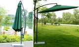 Premium Cantilever Garden Umbrella | Outdoor Patio & Lawn Shade Umbrella