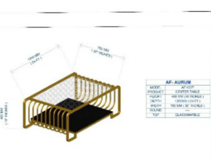 Modern Luxury Bed with Storage Drawers and Gold Frame