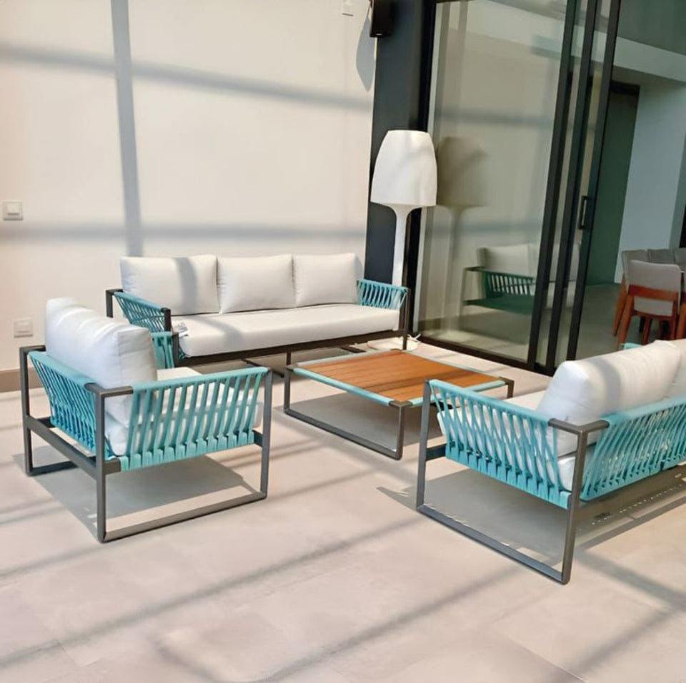 Modern 5 Seater Outdoor Sofa Set – Luxury Patio & Garden Furniture