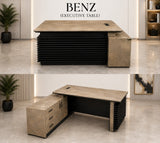 BENZ Executive Office Table | Modern L-Shape Executive Desk