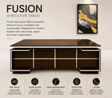 Fusion Executive Table | Luxury L-Shape Executive Office Desk