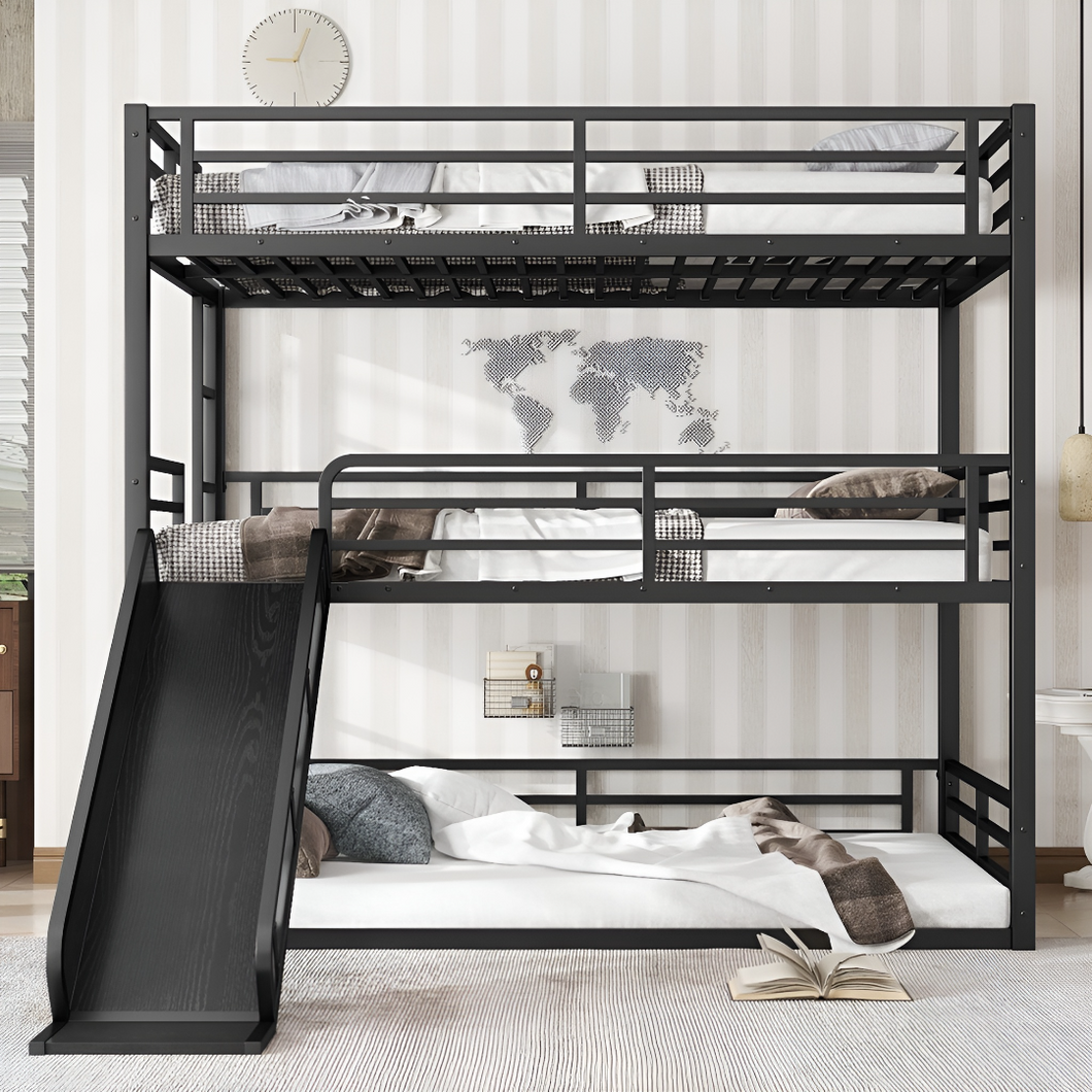 Triple bunk design – fits 3 sleepers comfortably